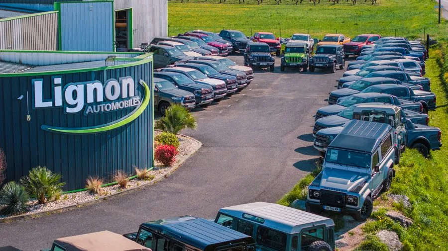 Lignon Automobiles Valence – Luftaufnahme
